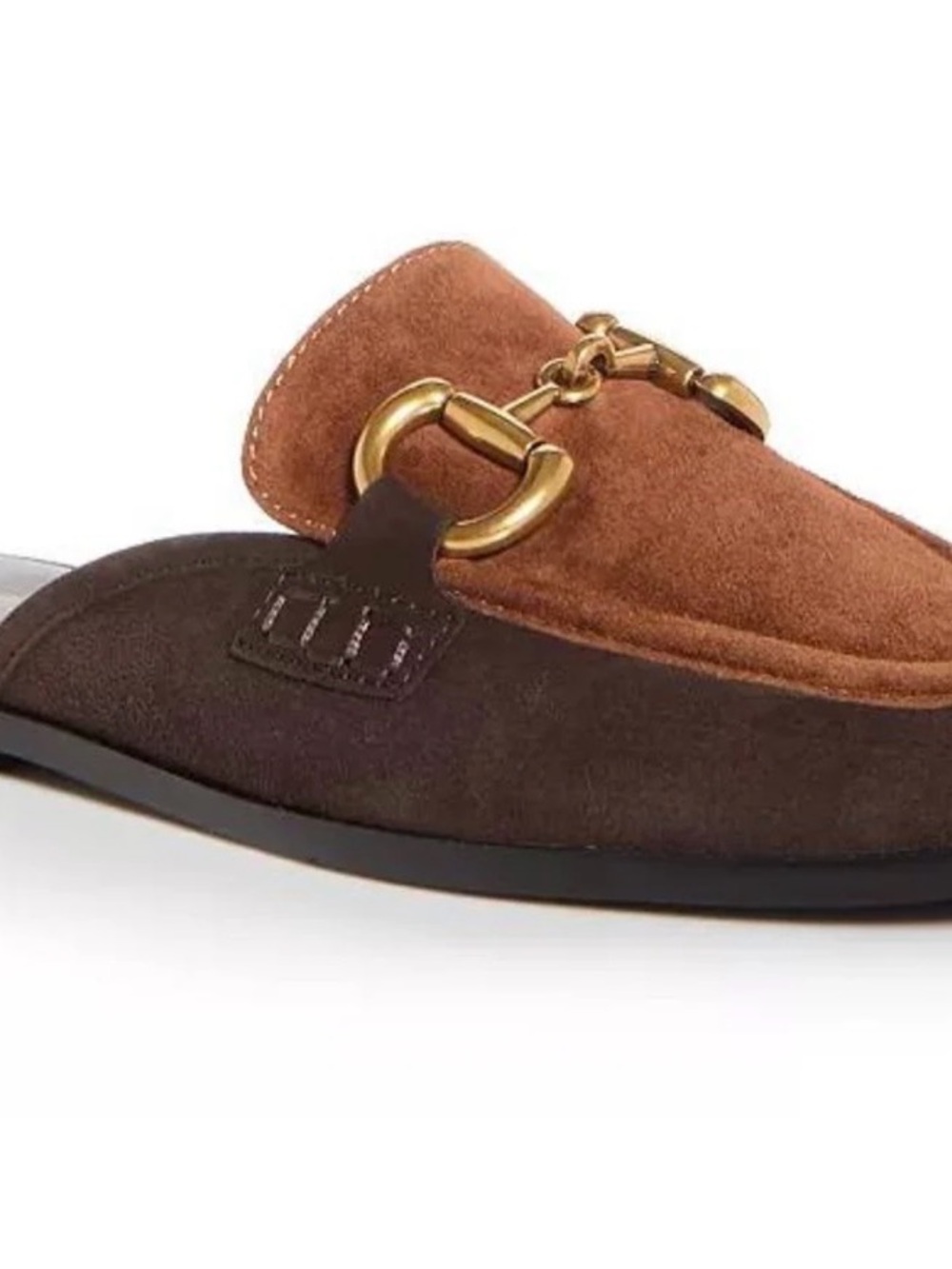 Jeffrey Campbell Velvit-M Brown suede mule, Sz 9 - Picture 3 of 5